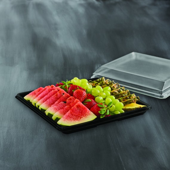 Plateau Pluspack Zen 25*25*2cm - Noir