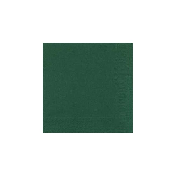 SERV. SURLYS 2 Ép. GAUFFRÉE 38*38cm VERT SAPIN