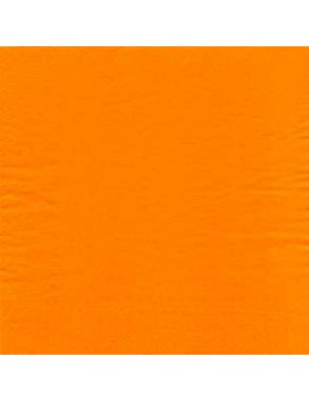 SERV. SURLYS 2 Ép. GAUFFRÉE 38*38cm MANDARINE