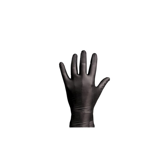GANT NITRIL NOIR NON POUDRÉ - MEDIUM