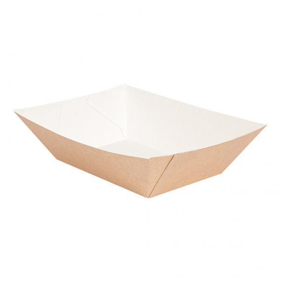 Barquette 'ThePack' 1200g - 119*79*55mm - Kraft Brun