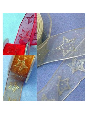 RUBAN SOIE LAITONNé SIRIO 38mm*15m