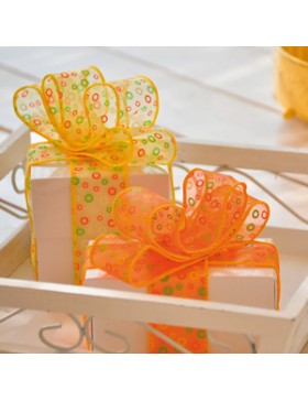 RUBAN LAITON SPHÈRES 38mm*15m