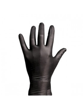 GANT NITRIL NOIR NON POUDRÉ - MEDIUM