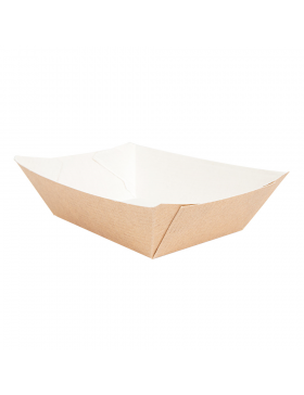 Barquette 'ThePack' 120g - 74*48*33mm - Kraft Brun