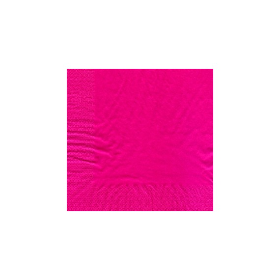 SERV. SURLYS 2 Ép. GAUFFRÉE 38*38cm FUSHIA