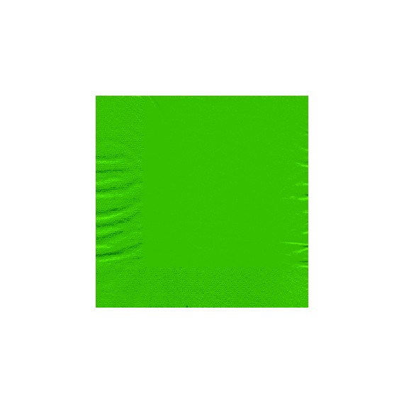 SERV. SURLYS 2 Ép. GAUFFRÉE 38*38cm VERT POMME