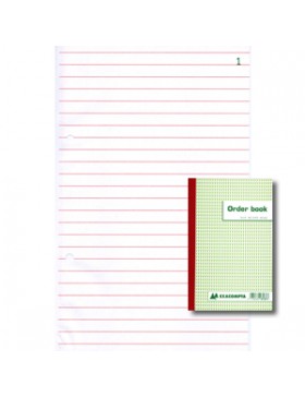 ORDERBOOK EXACOMPTA 3 COPIES 3137 13.5*21cm