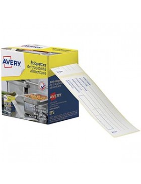 ÉTIQUETTE HACCP 98*40 mm AMOVIBLE   DAYLY MARK