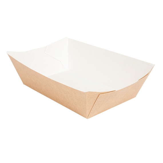 Barquette 'ThePack' 180g - 92*53*34mm - Kraft brun