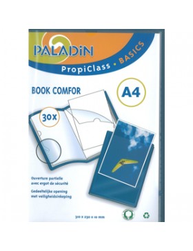 FARDE PRÉSENTATION A4 30 POCHES PALADIN COUV PERSONNALISABLE