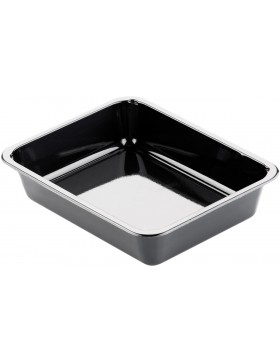 Ravier Menu C-PET noir 225*175*54mm - 1500ml - DUNI