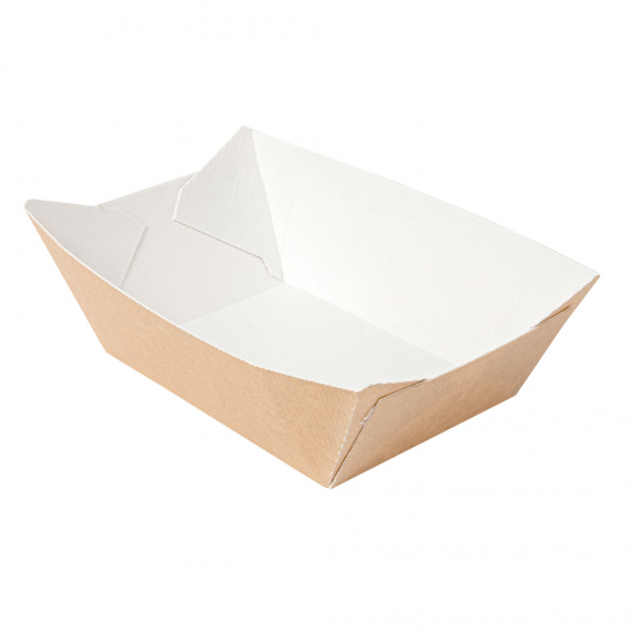 Barquette 'ThePack' 960g - 106*72*52mm - Kraft brun