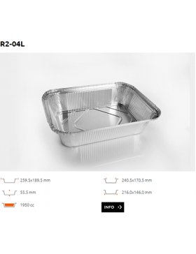 Ravier Alu bord droit - R2-04L - 1950CC