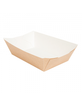 Barquette 'ThePack' 180g - 92*53*34mm - Kraft brun