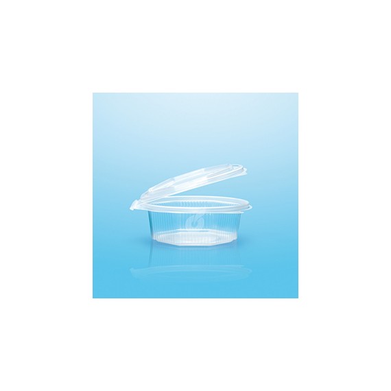 Ravier 'Ripboxx' PP transparent - 250cc- Couv. à charnière