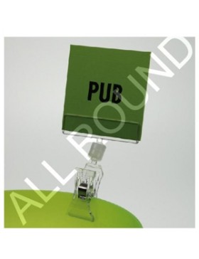 PORTE MESSAGE AVEC PINCE GRIP