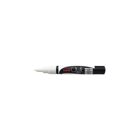 MARQUEUR UNIBALL CHALK 0,9-1,3mm BLANC