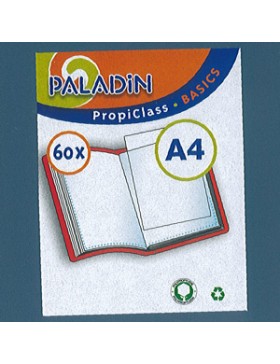 FARDE PRÉSENTATION A4 60 POCHES PALADIN