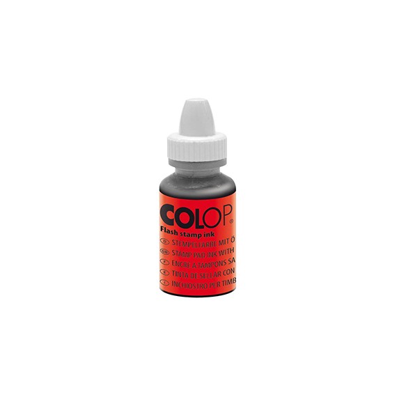 BIDON ENCRE COLOP EOS 25ml ROUGE